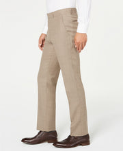 Load image into Gallery viewer, Tommy Hilfiger Men&#39;s Modern-Fit THFlex Stretch Tan Sharkskin Suit Separate Pants