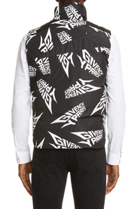 GIVENCHY Allover Logo Puffer Vest – shippin.us