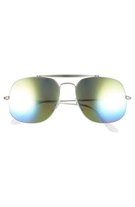 RAY-BAN The General 57mm Aviator Sunglasses