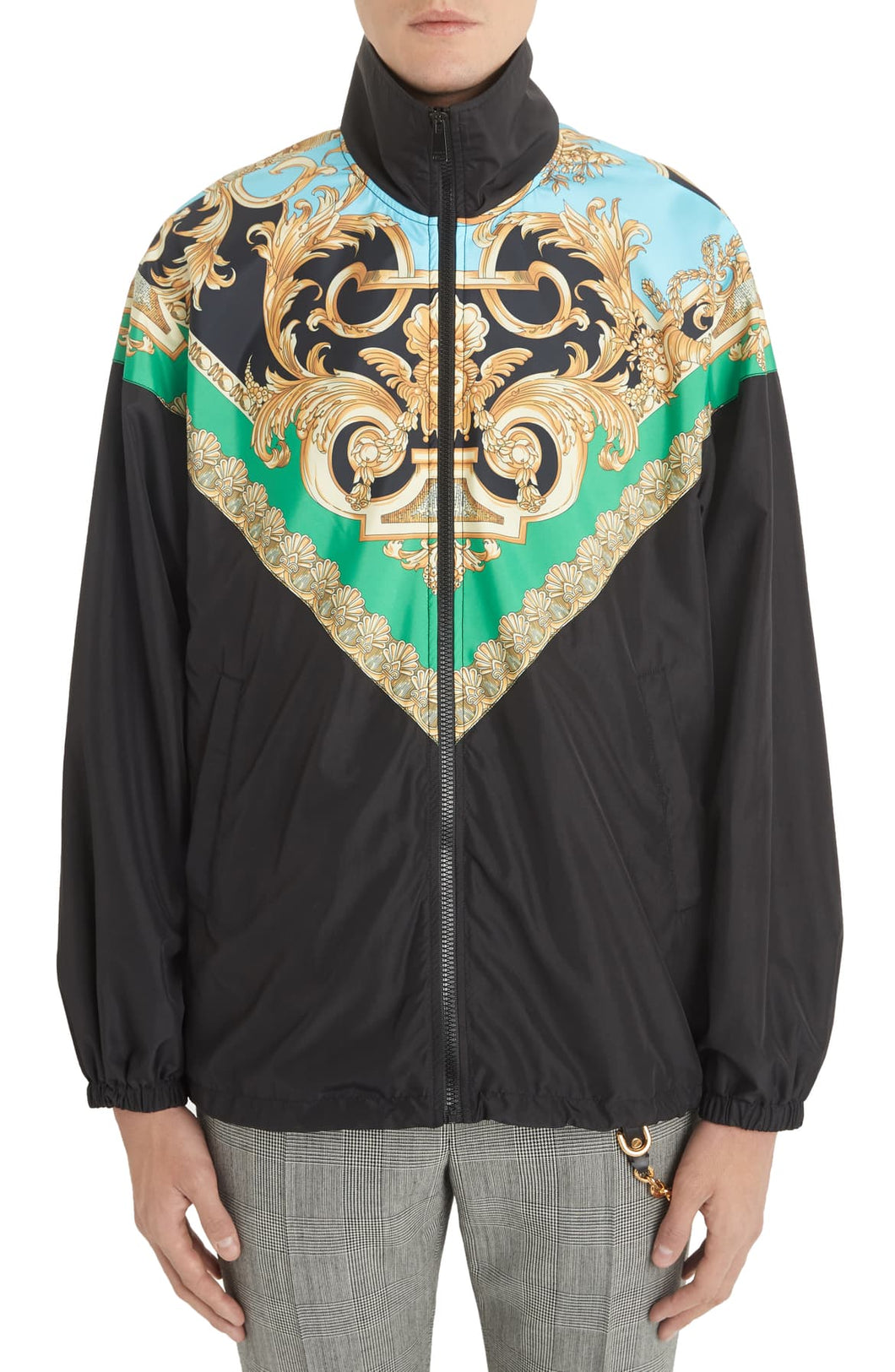 VERSACE Baroque Trench Jacket